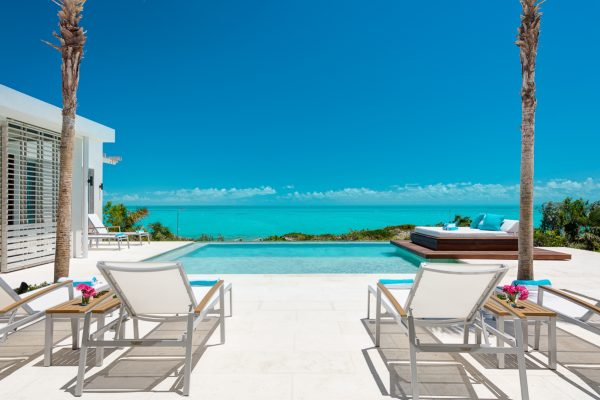 luxury vacation villa rental turks and caicos islands sandy shore aguaribay-11