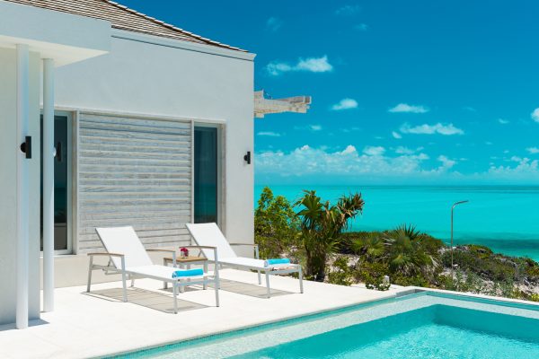 luxury vacation villa rental turks and caicos islands sandy shore aguaribay-17