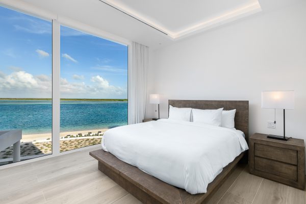 luxury vacation villa rental turks and caicos islands sandy shore bash-19